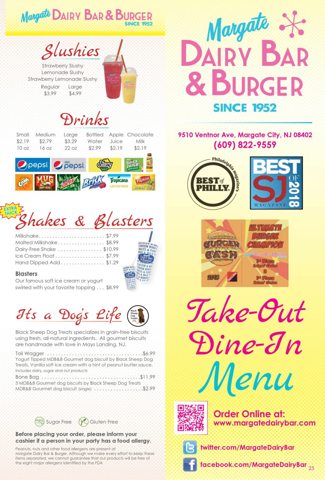 Frozen Treats Margate Dairy Bar & Burger